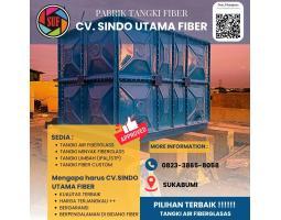 Ready Stok Roof Top Fiberglass FRP, Tangki Atap Fiber - Sukabumi