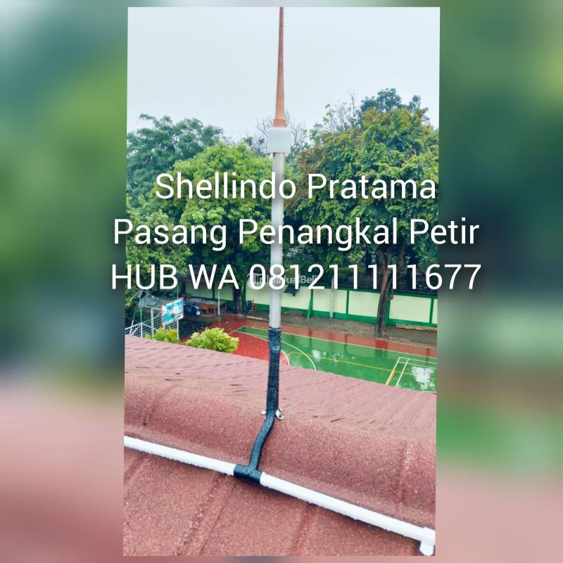 Pengelasan Tiang Penyangga Jasa Pasang Penangkal Petir Cimanggis - Depok