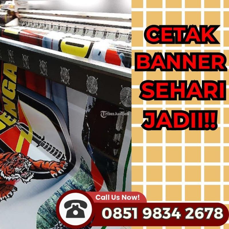 Cetak Baliho Berdiri di Gubeng - Surabaya