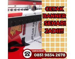 Cetak Baliho Berdiri di Gubeng - Surabaya