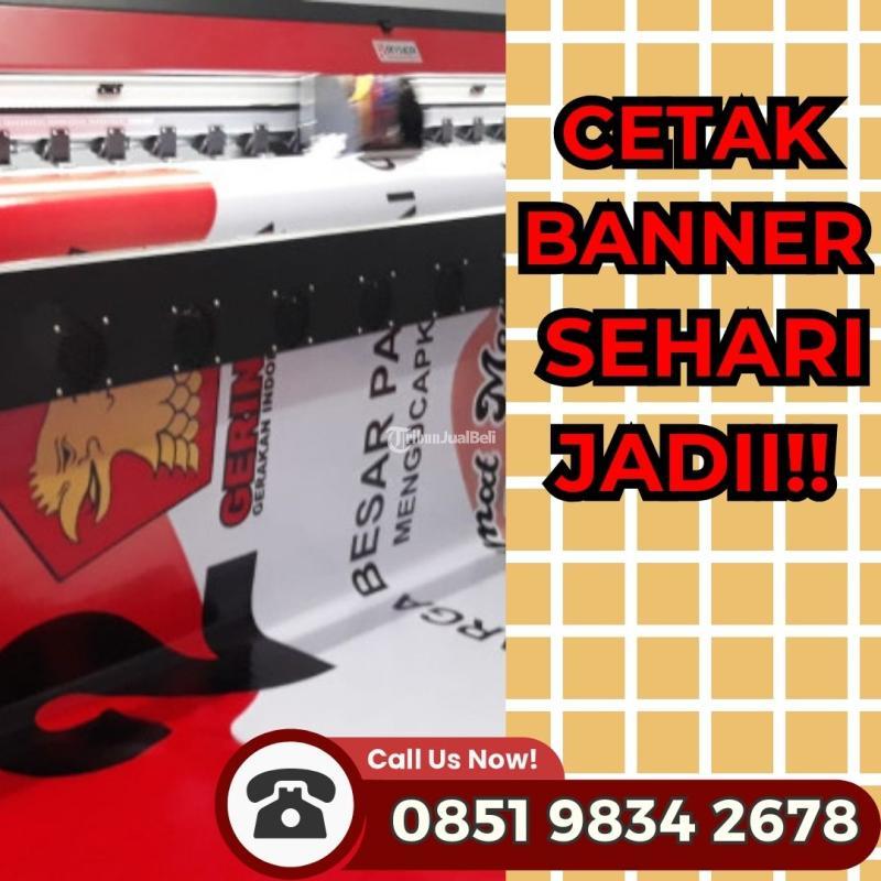 Cetak Baliho Berdiri di Gubeng - Surabaya