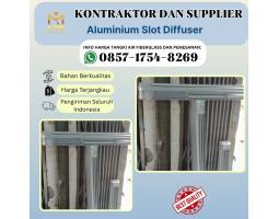 Aluminium Slot Diffuser Tahan Lama - Bandung