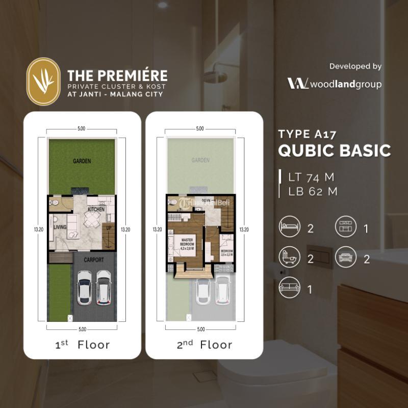 Dijual Rumah Dekat Gereja Paroki Janti, The Premiere at Janti - Malang Kota