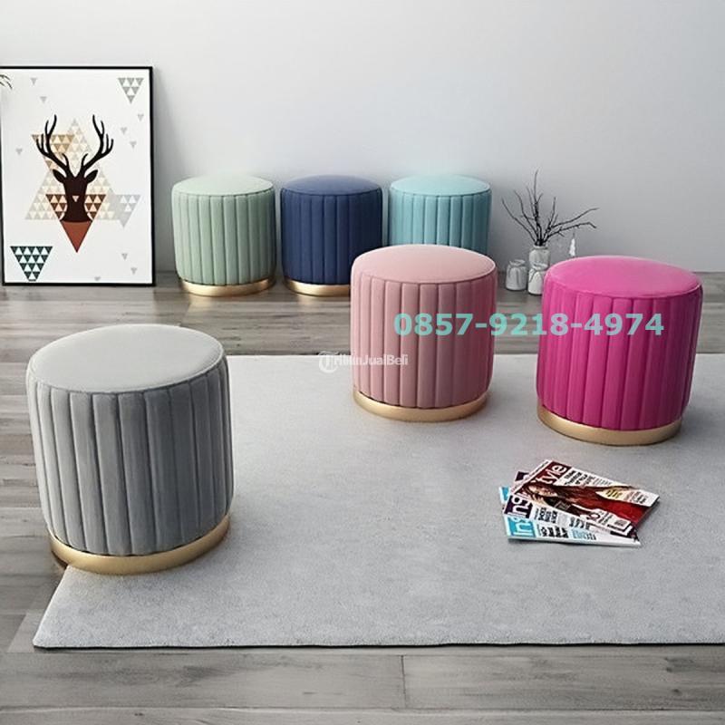Sofa Puff Sofa Stool Sofa Bench Kursi Santai Bar Cafe Kantor Teras Ruang Tamu - Surabaya