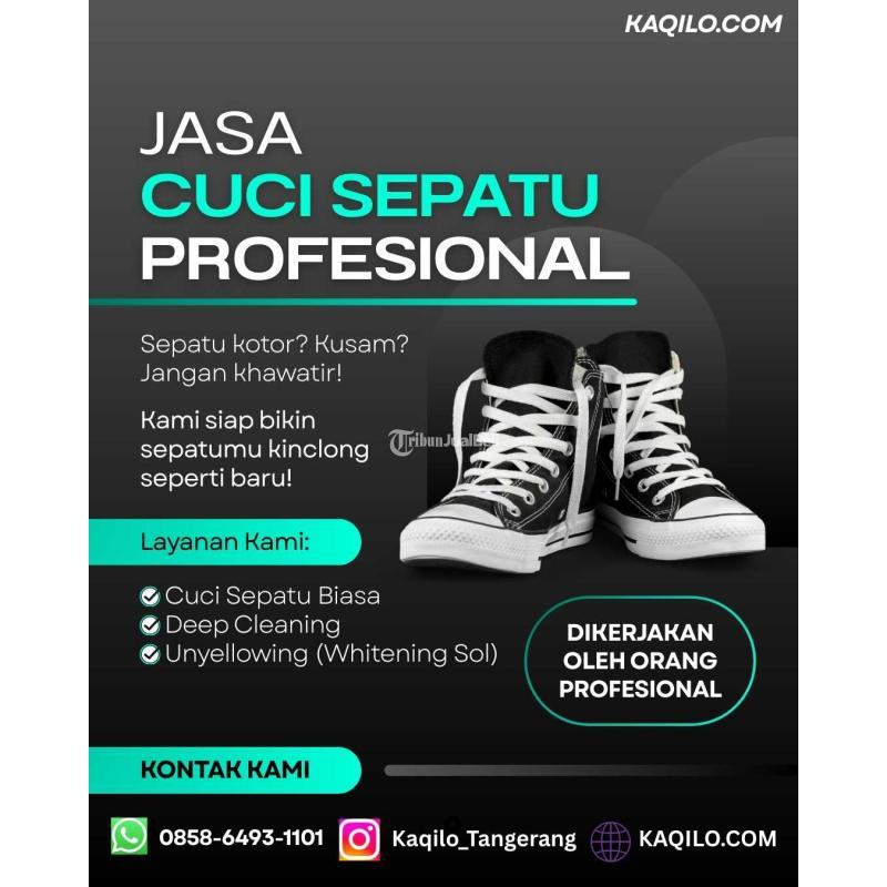 Berkualitas Cuci Sepatu Teluknaga - Tangerang