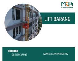 Sewa Lift Barang Proyek Tangerang Selatan Kapasitas 1-4 Ton - Tangerang Selatan