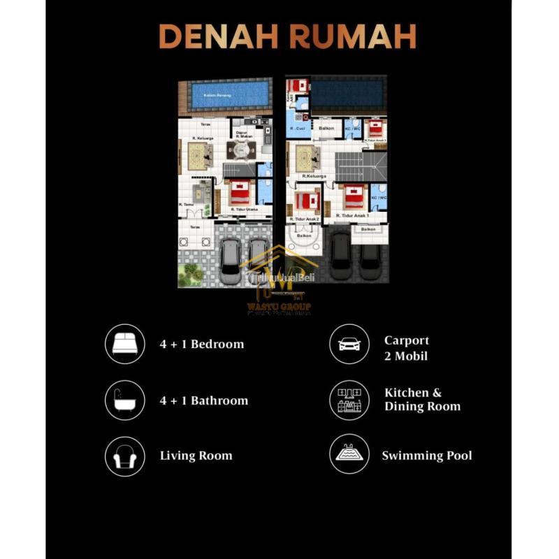 Dijual Rumah Mewah Design Elegant Simple Baru Di Gamping - Sleman