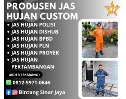 Produsen Jas Hujan Custom - Sidoajo