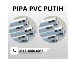 Ready Pipa PVC Rucika Putih Panjang 4 Meter - Magetan