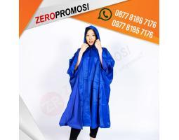 Jas Hujan Poncho 8633 Custom Logo Perusahaan - Tangerang Kota