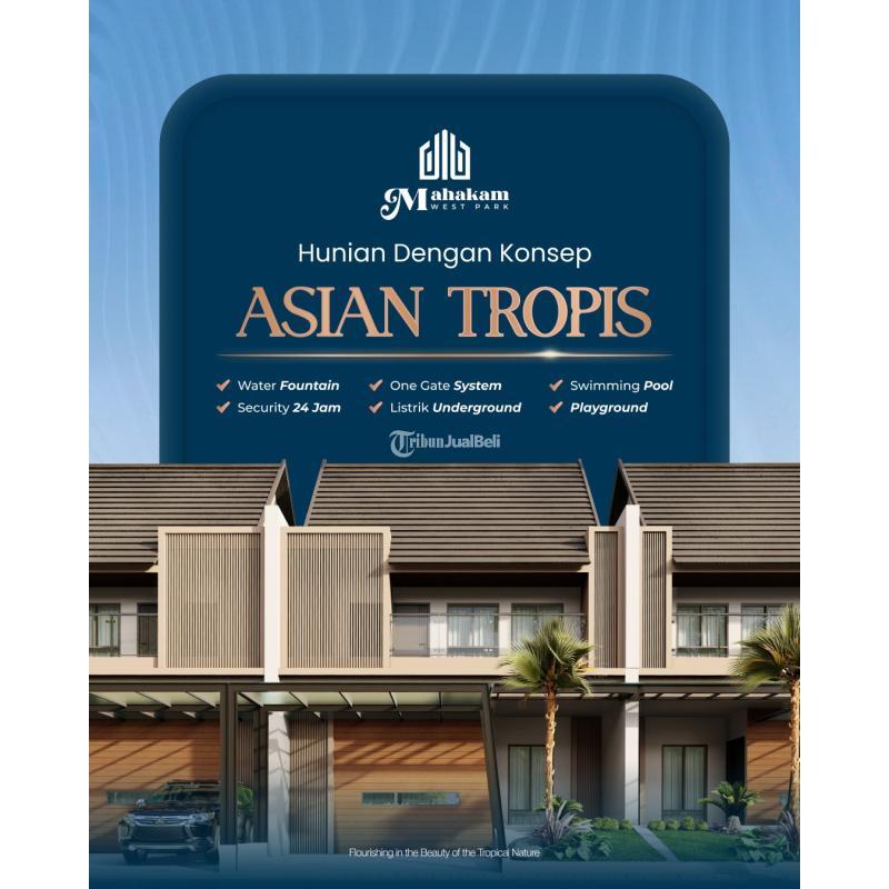 Dijual Rumah Tipe 88 SHM 3KT 2KM Mahakam West Park - Pekanbaru