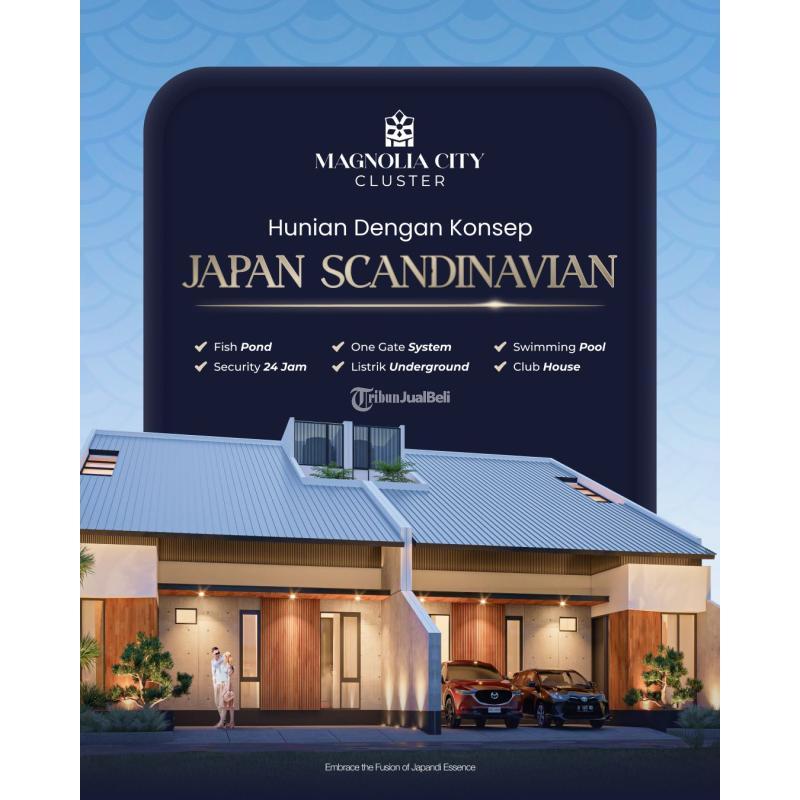 Jual Rumah Tipe 80 Baru di Magnolia City Cluster - Pekanbaru