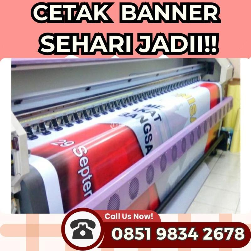 Cetak Baliho Kampanye di Benowo - Surabaya