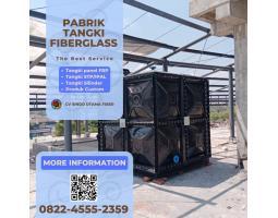 Tangki Fiberglass Ini Gak Tau Capek, Air Aman 24 per 7 - Lampung Tengah
