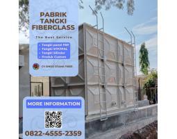 Tangki Air Fiberglass ir Hujan Aja Mau Masuk Sini - Lampung Timur
