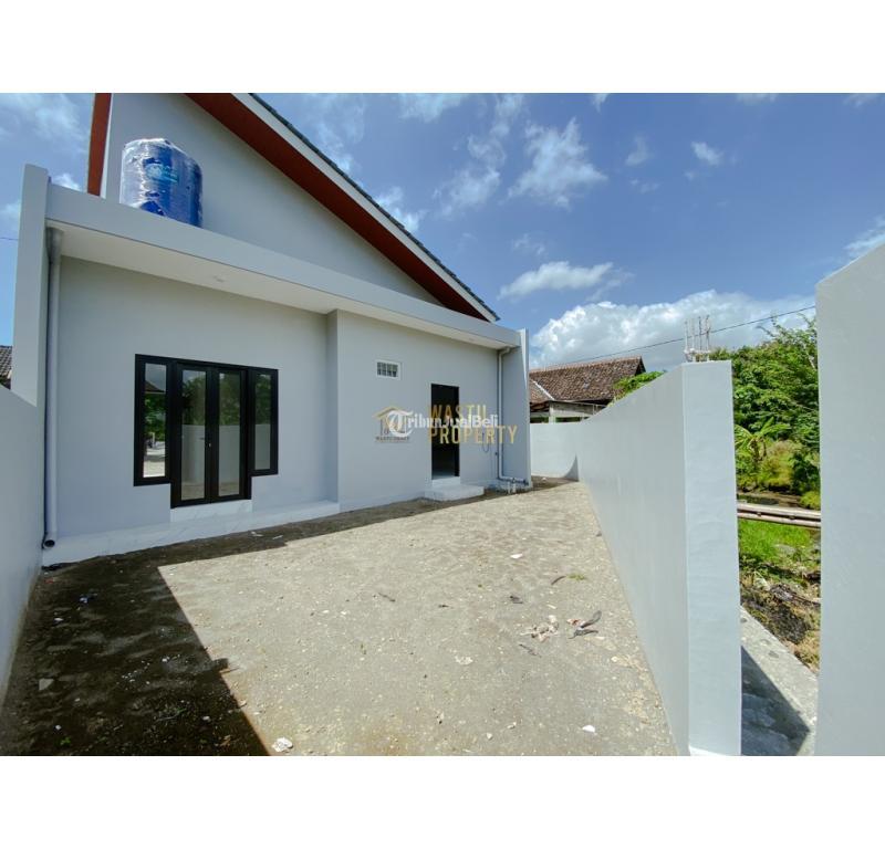 Dijual Rumah Baru di Barat Candi Prambanan Tipe 50 1KM 2KT SHM - Sleman