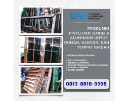 Pintu dan Jendela Aluminium - Manokwari