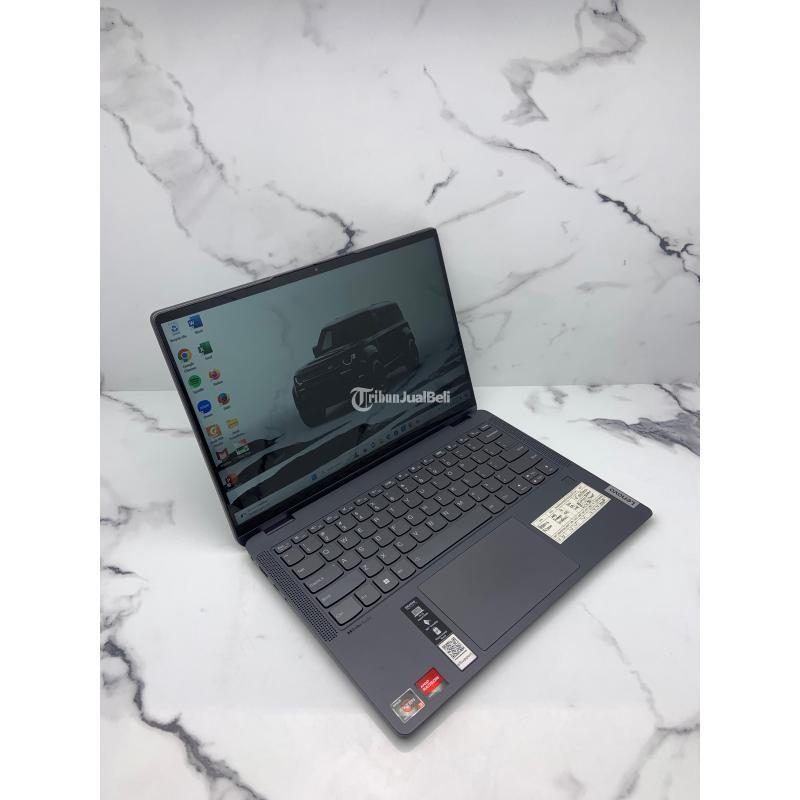Dijual Laptop Second, Lenovo Ip Flex 5 14alc7 Terfleksibel, Ryzen 3 53000, Amd Radeon Graphics, Ram 8gb, Ssd 512 Gb, Key Back Light360, Touchscreen - Malang