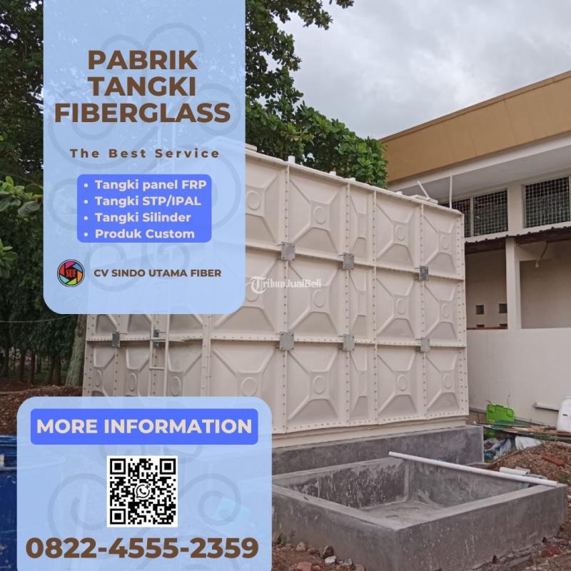Tangki Fiberglass Tempat Air, Rasa Sultan - Tulang Bawang Barat