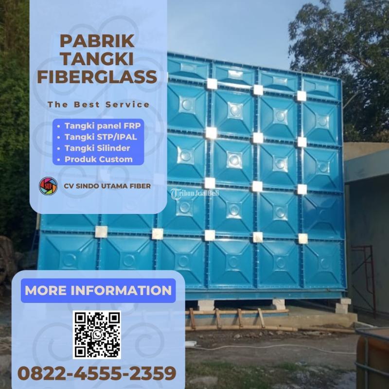 Tangki Fiberglass Bisa Nampung Hujan, Panas, dan Masalah Hidup - Way Kanan