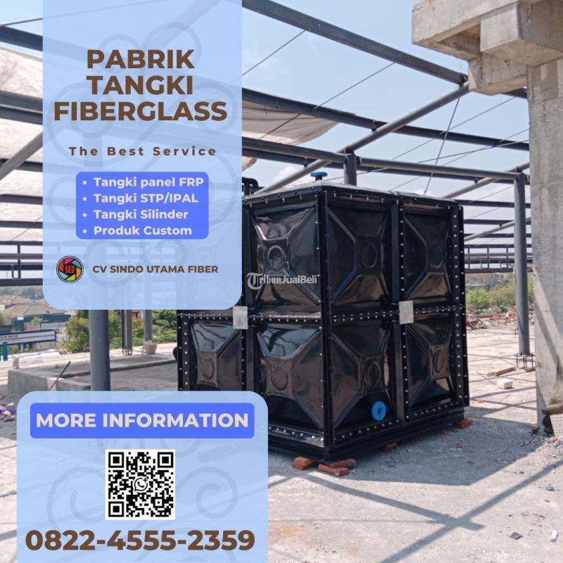 Tangki Fiberglass Bisa Nampung Hujan, Panas, dan Masalah Hidup - Way Kanan