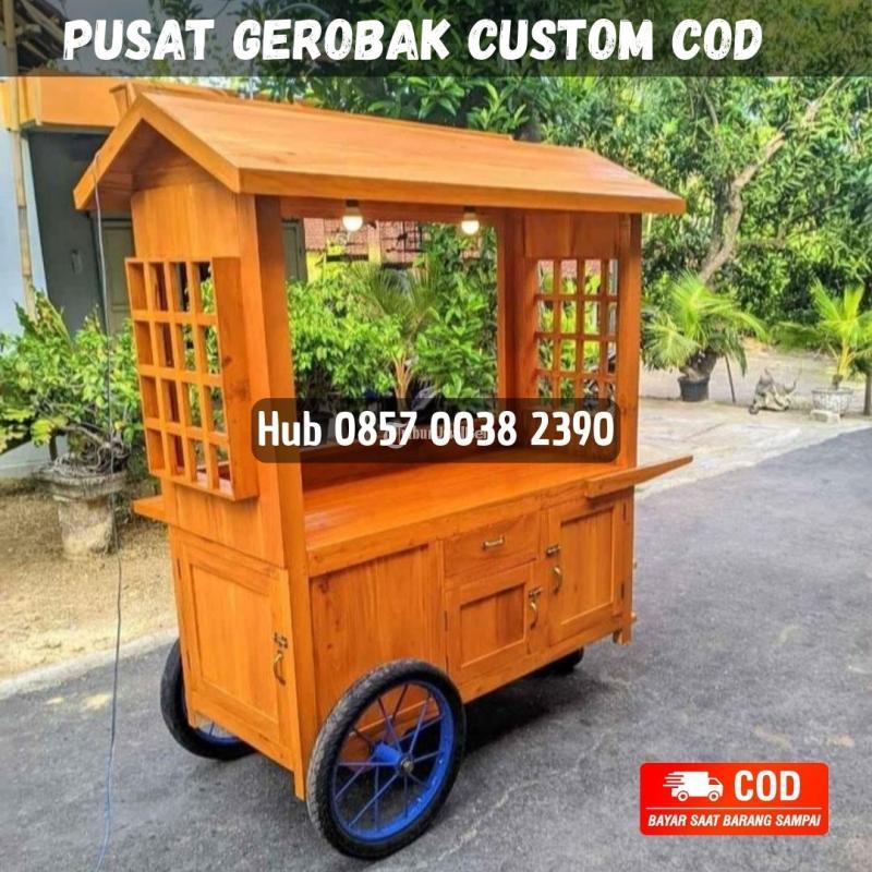 Produksi Gerobak Siomay Gedong Tengen Free Ongkir - Yogyakarta