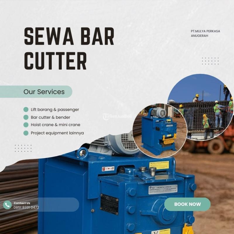 Sewa Bar Cutter Besi 8-42 mm - Tasikmalaya 