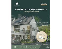 Dijual Rumah Kost 8 Kamar Dekat UB Cocok untuk Investasi - Malang Kota