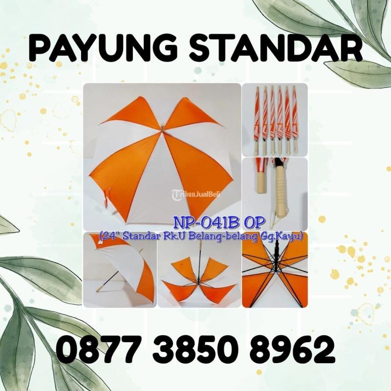 Payung Sablon 1 Warna 1 Sisi - Batang Hari