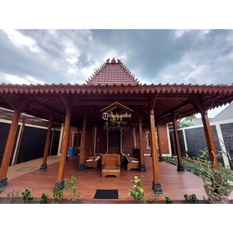 Jual Rumah Joglo Mewah Premium Tipe 135 Di Utara Ringroad Jogja, Private Pool - Sleman