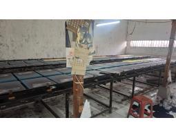 Meja Sablon Panjang 12m Jumlah Meja 54 Dan 24 Ukuran 40x60 Dan 45x65 - Sleman