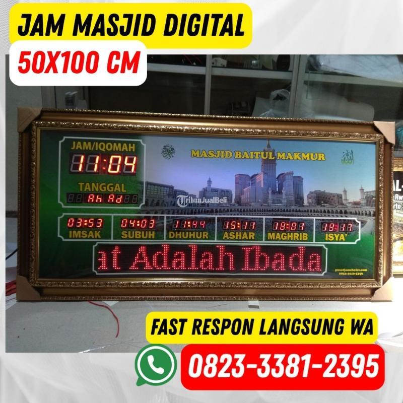 Jam Digital Masjid LED Terbaru Lengkap Dengan Iqomah Adzan - Kuningan