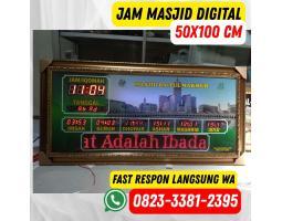 Jam Digital Masjid Bergaransi  Gratis Setting Jadwal Sholat - Batang
