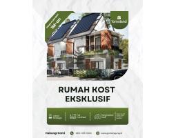 Dijual Rumah Kost, 8 Kamar, SHM, Free Furnish Premium, Dekat Kampus UB - Malang 