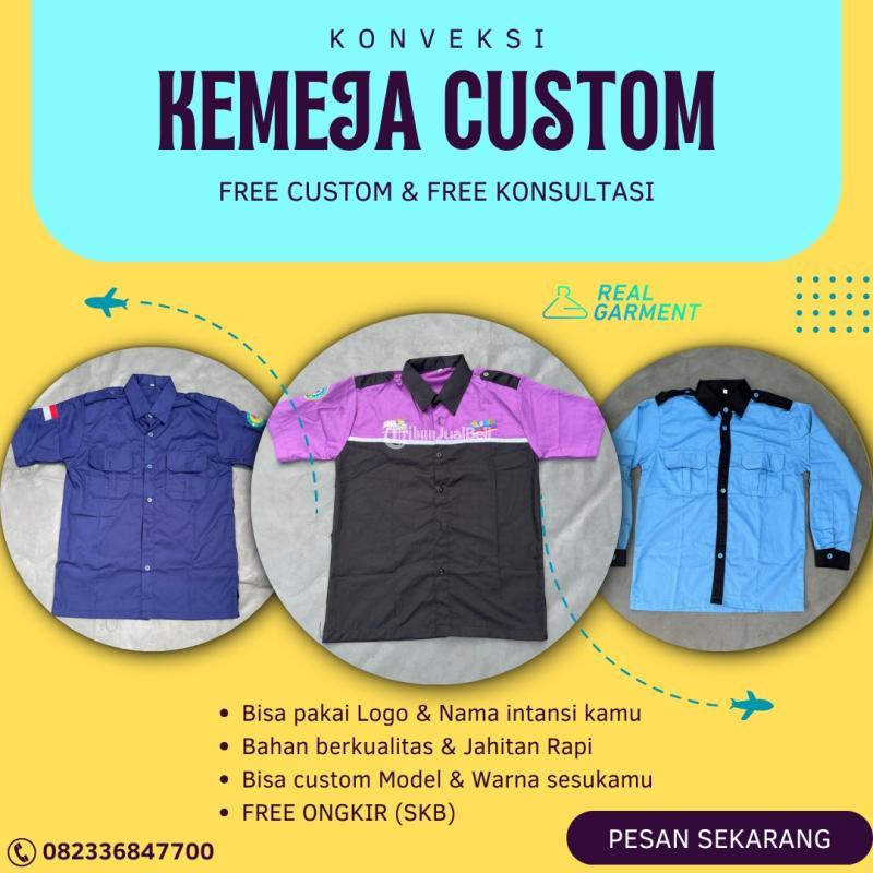 Jasa Konveksi Kemeja Pdh Custom, Terpercaya - Gorontalo