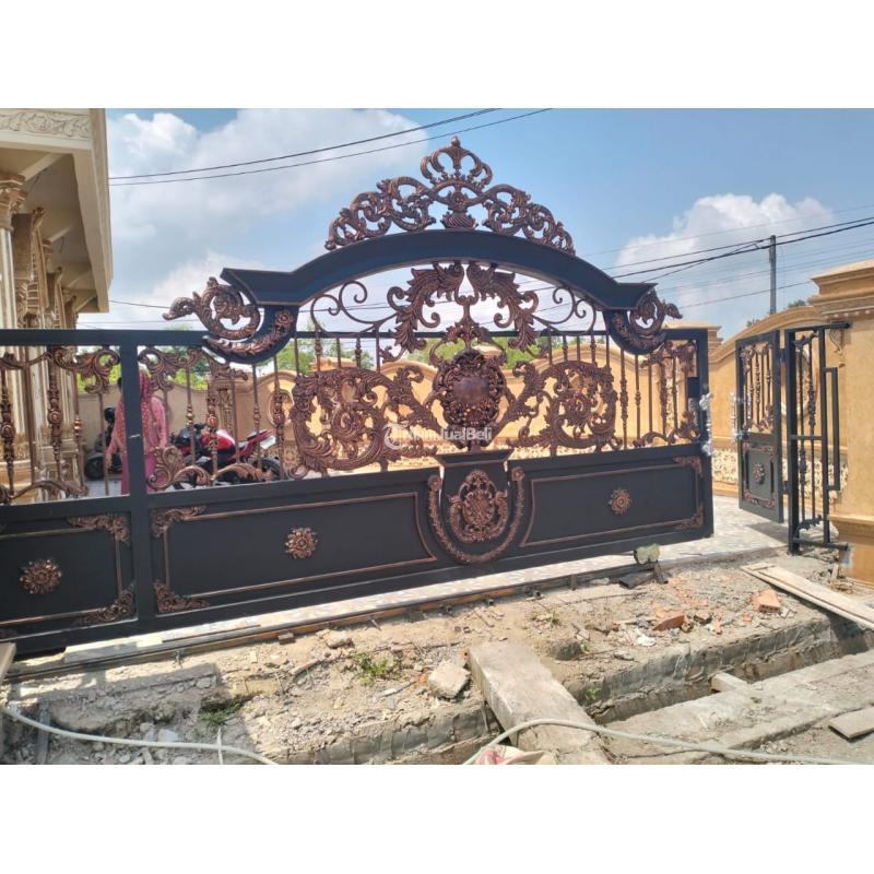 Jasa Pembuatan Pagar Tempa Klasik Dan Cuting Laser Modern - Palembang