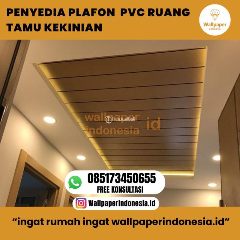 Penyedia Plafon Pvc Ruang Tamu Kekinian - Malang Kota
