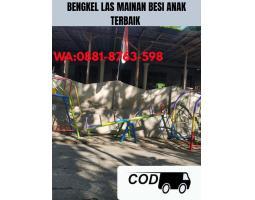 Ayunan besi anti karat dan playground anak - Batang