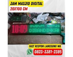 Jam Digital Masjid Running Text Bergaransi - Pekalongan 