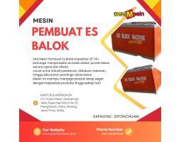 Mesin Pembuat Es Balok Graha Mesin - Malang