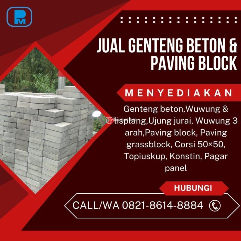 Genteng Flat Beton Stylish dan Modern untuk Rumah Minimalis - Malang 