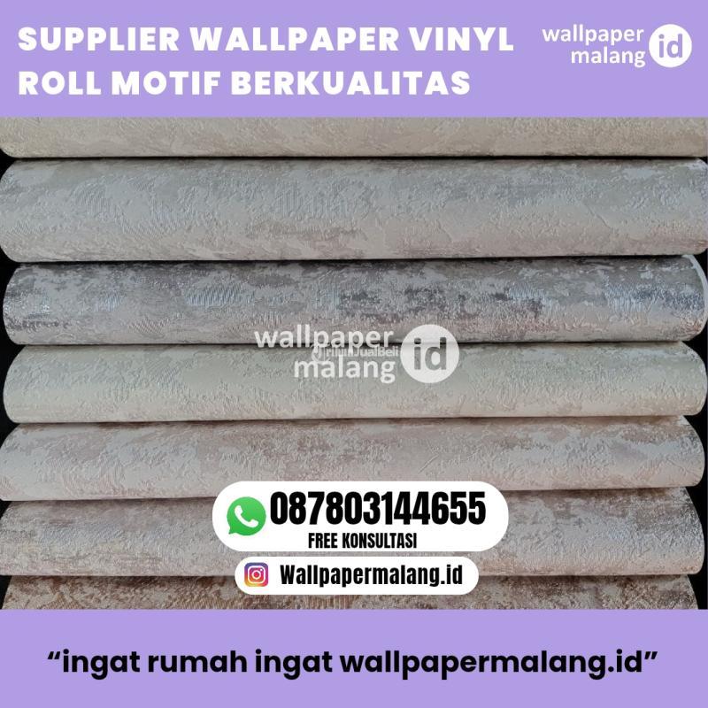 Supplier Wallpaper Vinyl Roll Motif Berkualitas - Malang 