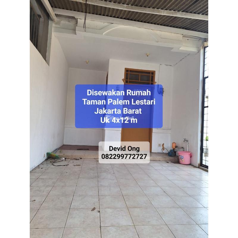 Disewakan Rumah Taman Palem Lestari Uk 4x12 m - Jakarta Barat