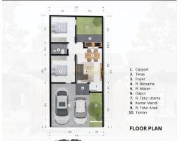 Dijual Rumah di Mlati Tipe 55 2KT 1KM SHM - Sleman 
