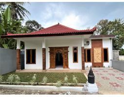 Dijual Rumah Etnik Murah di Borobudur Tipe 65 3KT 2KM SHM - Magelang 