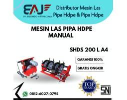 Mesin Las Pipa Hdpe Manual Butt Fusion Welding Machine Shds 200 L 4 Clamp - Jakarta  timur