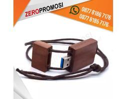 Flashdisk USB FDWD03 Kayu Tali Custom Logo - Tangerang Kota