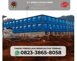 Tangki Panel Fiberglass FRP, Tangki Air Fiberglass - Sragen