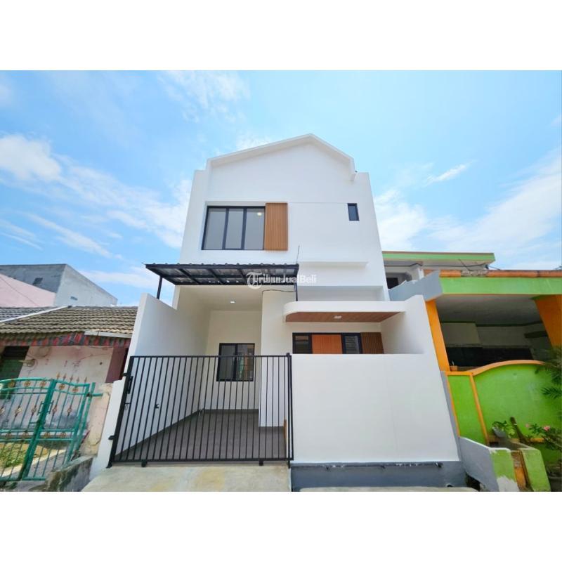Dijual Rumah Baru Modern Minimalis Pondok Ungu Permai Tipe 73 3KT 2KM SHM - Bekasi