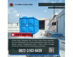 Tangki FRP Kapasitas 50.000 L Layak Dapat Perlindungan Maksimal - Demak 